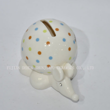 Mouse Shape Shape Piggy Bank with Color Wave DOT