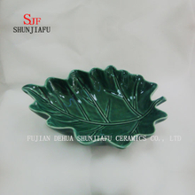 Leaf Ceramic Dish Aspen Different Color and Sizes Leaves, Dinner Dish