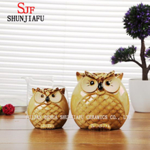 Ceramic Owl Decoration for Home /Office/Cake Shop