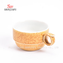 Handle Ceramic Mini Coffee Cups Customized