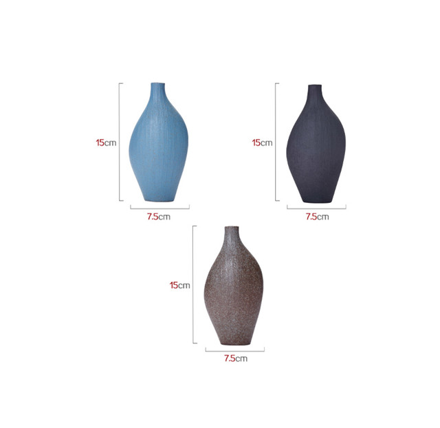 New Sculpture Wholesale Glazed Home Decor Modern Decoration Ceramic Flower Vase