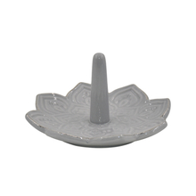 Umbrella Style Design Ceramic Jewelry Tray Ring Holder