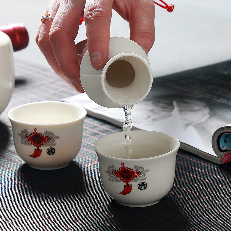 Ceramic Sake Wine Sets with Warm Wine Pot