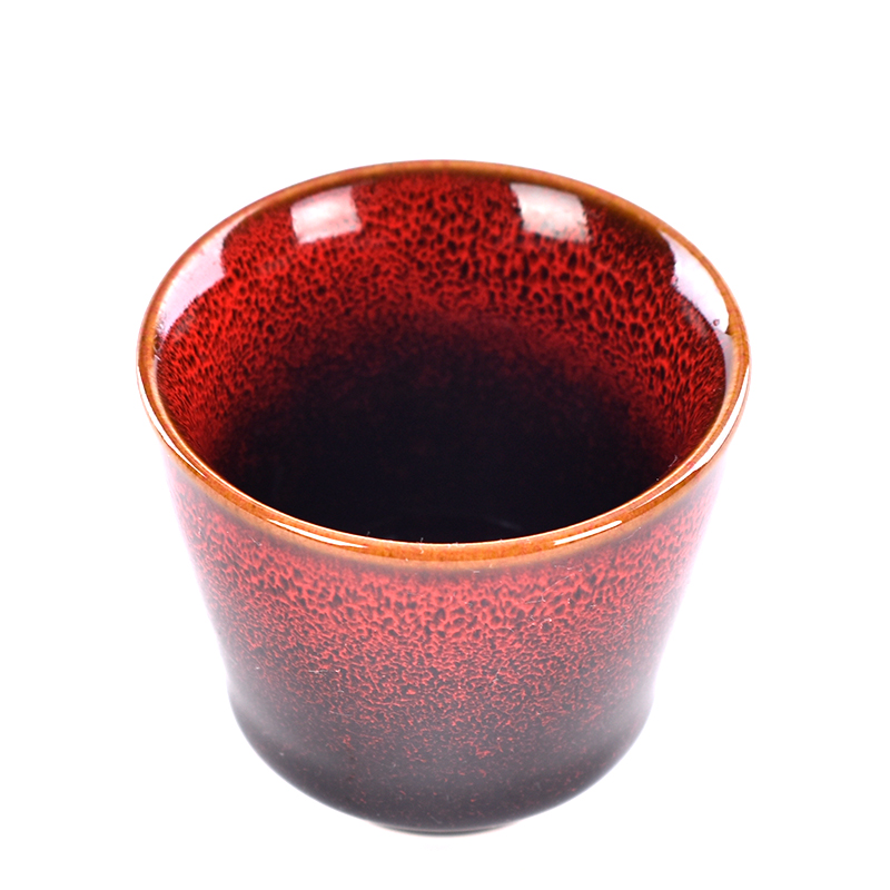 Kung Fu Teaset Kettle Infuser Teaset Handmade Red Ceramic Tea Set Brew Tea 