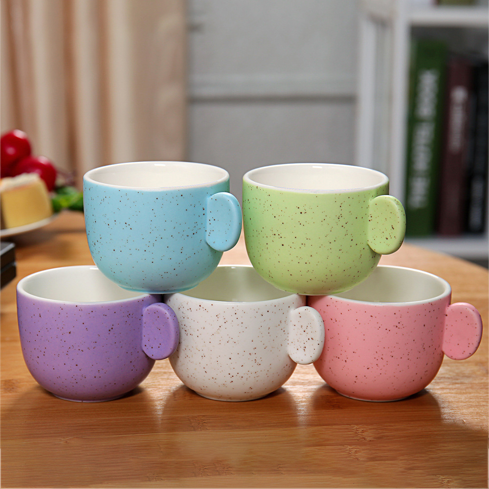 Ceramic Ice Cream Cup 