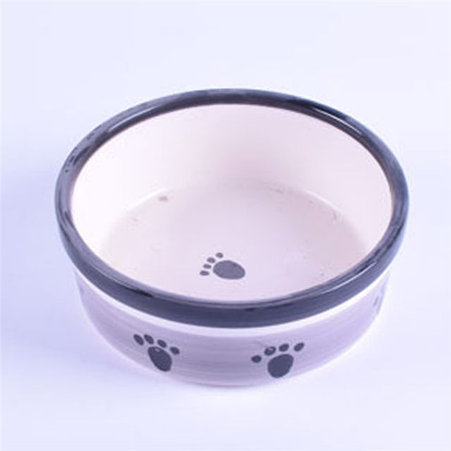  Charlie Exclusive Use pink Ceramic Pet Feeder Ceramic Dog Bowl