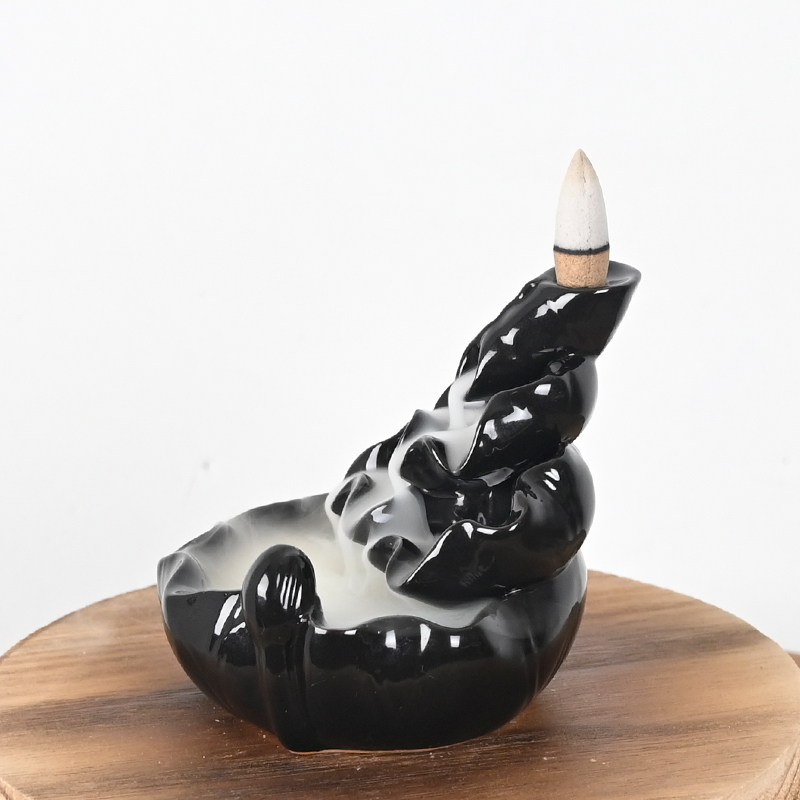 Ceramic Elephant Backflow Incense Burner