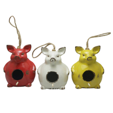 Pig style gules ceramic pig Bird feeder