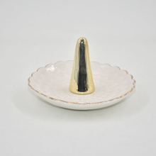 Hot Selling Item Home Decor Gift Jewelry Display Tray Wedding Gift Ceramic Ring Holder Custom Trinket Tray