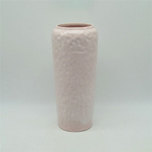 Home Furnishing Decoration Tabletop Ceramic Vase Desktop Decoration Polyhedrosis Pink Tall Type Ceramic Vase