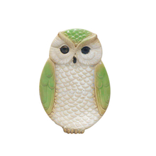 Various Colors Green Ceramic Owl Plate