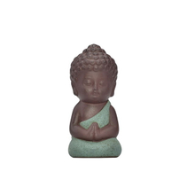 Handmade Crafts Home Decor Wedding Gift Different Color Choose Guanyin Figurine Buddha Ceramic Little Monk Statue